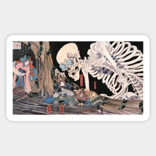 Japanese Skeleton Death God Magnet